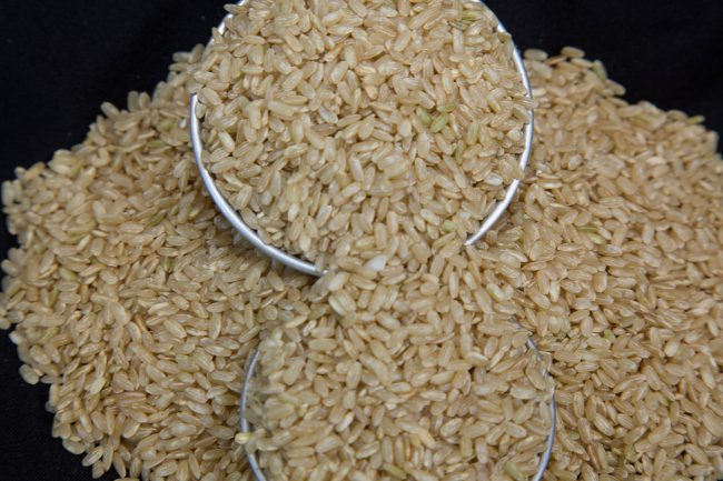 Organic short-grain brown rice