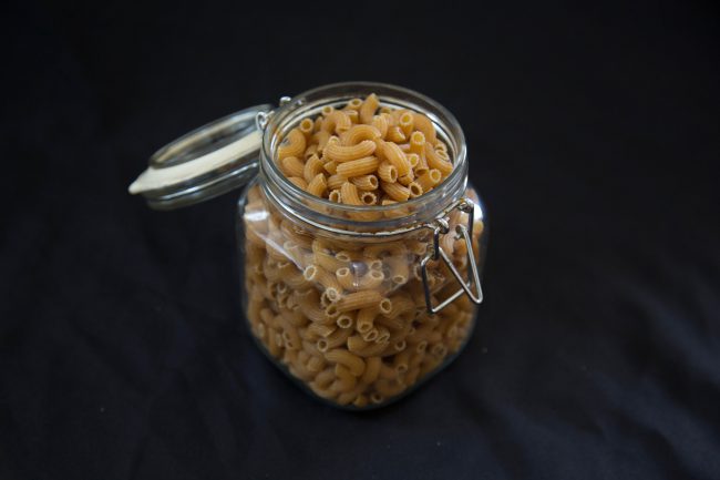 Wholewheat macaroni